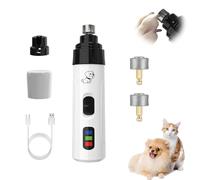Silent Groom Pro Nail Grinder, Heusom Silent Groom Pro Quiet Dog Nail Trimmer, USB Rechargeable Pet Nail Grinder,for Dog Cat Home Use, Pet Paws Grooming Smoothing Tool (1Pcs)