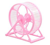 Silent Hamster Ejercise Wheel, diseño transpirable con soporte estable, adecuado para mascotas pequeñas a medianas, incluyendo hámsters, erizos, gerbils, osos dorados y mini conejitos, promotes Active