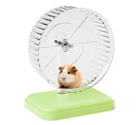 Silent Hamster Running Wheel, Quiet Ejercise Wheel, Ejerse Runner Wheel, Small Animals, Double Bearing Pet Ejercise Toy for Hamsters, Gerbils, and Other Small Pets