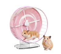 Silent Hamster Wheel Quiet Running Wheel Adjustable Stand 10 Inch