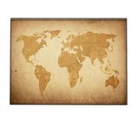 Silent Monsters Alfombrilla de ratón Ordenador 240 x 200 mm Mouse Pad pequeña Tela, Mundo marrón, Antideslizante y silenciosa, para Gaming, Oficina, Home Office, Lavable, Enrollable, Cosida