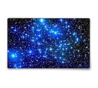 Silent Monsters Alfombrilla de ratón Ordenador 360 x 250 mm Mouse Pad Tela Espacio, Antideslizante y silenciosa, para Gaming, Oficina, Home Office, Lavable, Enrollable, Cosida