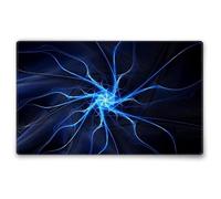 Silent Monsters Alfombrilla de ratón Ordenador 360 x 250 mm Mouse Pad Tela Rayo, Antideslizante y silenciosa, para Gaming, Oficina, Home Office, Lavable, Enrollable, Cosida
