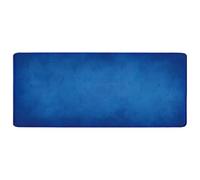 Silent Monsters Alfombrilla de ratón Ordenador XXL 900 x 400 mm, Mouse Pad Grande Tela, Azul, Antideslizante y silenciosa, para Gaming, Oficina, Home Office, Lavable, Enrollable, Cosida