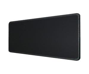 Silent Monsters Alfombrilla de ratón Ordenador XXL 900 x 400 mm, Mouse Pad Grande Tela, Negro, Antideslizante y silenciosa, para Gaming, Oficina, Home Office, Lavable, Enrollable, Cosida