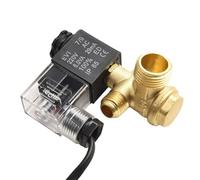 Silent Oil-Free Air Compressor Electromagnetic Check Valve Accessories Plastic Solenoid Valve Power Off Pressure Relief Valve(D)