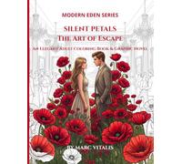 Silent Petals: The Art of Escape. An Elegant Adult Coloring Book & Graphic Novel (Modern Eden Series - Book 1)