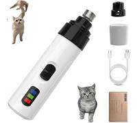 Silent Pets Pro Nail Grinder, 2025 New Dog Nail Trimmer, Rechargeable USB Charging Pet Nail Grinder, Pet Paws Grooming Smoothing Tool Professional Pet Nail Trimmer (Type 1)