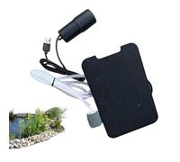 Silent Pond Oxygen Pump | Solar Pond Aerator | Fish Tank Air Pump | for Hobbyists Keepers Anglers Growers Gardeners Decorators Backyard Garden Park Summer Camping