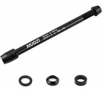 Silent-Qiaoyou Rolltrainer para Bicicleta de Carretera y montaña, Eje pasante, Adaptador de aleación de Aluminio, M12 x 1,5, 160-172 mm