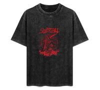 Silent Red Thing Silent Hill Pyramid Head Heavy Metal Band Unisex T-Shirt Graphic Top Printed tee Mens Black Shirt 3XL