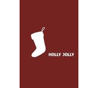 Silent Season: A minimalist Christmas notebook for lovers of calm and quiet joy, Red