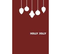 Silent Season: A minimalist Christmas notebook for lovers of calm and quiet joy, Red