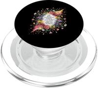 Silent Smiling Woman Most Dangerous Animal PopSockets PopGrip para MagSafe