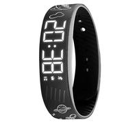 Silent Vibrating Alarm Wristband, Silent Wrist Shock Bands with Step Counter Pedometer Vibration Alarm Watch Rechargeable for Heavy Sleepers Students, Sports, Won‘t WKE Your Partner