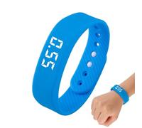 Silent Vibration Alarm - Personal Reminder, Wrist Alarm Band for Gentle Waking, Waterproof Smart Wearable, Vibrating Watch with Adjustable Vibration, Quiet Time Assistant for Focus Study Alerts