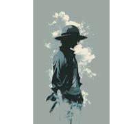 Silent Warrior Journal: A Lined Blank Anime-Inspired Notebook for Dreamers and Fighters