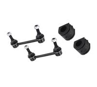 Silentblock Estabilizadora Kit Enlaces Barra Estabilizadora Delantera Con 2 Piezas Buje Barra Estabilizadora Montaje Eje Delantero K750185 K201407 Compatible Con Hummer H3T 2009 2010