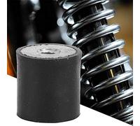 Silentblock M4 Goma Cilíndrica Anti-Vibración Aislamiento Montaje DE Goma Hembra M4 Montajes de Rosca Anti Vibración Aislador de Bobina Amortiguador(DE10*10 M4) 4 Unids