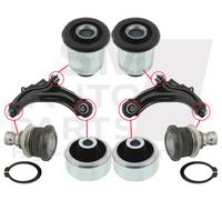 Silentblocs brazo delantero control Renault Scénic II Grand Scénic II 2004-2008