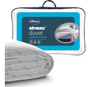 Silentnight Airmax - Edredón Individual de 10,5 TOG, Transpirable, para Todas Las Estaciones, con Laterales de Malla para Evitar el sobrecalentamiento, Lavable a máquina e hipoalergénico, Individual,