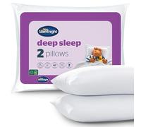 Silentnight Deep Sleep Pillow, White, Pack of 2