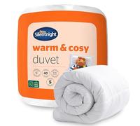 Silentnight Edredón cálido y Acogedor de 15 TOG, edredón Grueso, Suave y Acogedor para el Invierno, hipoalergénico, Cama Super King