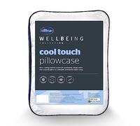 Silentnight Funda de Almohada Cool Touch - La Mejor Funda de Almohada de Control de Temperatura de enfriamiento para sofocos cálidos Que Duermen Calientes se Mantienen Frescos por la Noche - Evita el