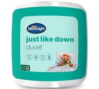 Silentnight Luxury Collection Just Like Down Duvet, Edredón para cama individual, 135 x 200 cm
