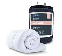 Silentnight Suave como la Seda, 10,5 TOG, tamaño King, Microfibra, Blanco, Rey, Matrimonio