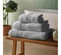 Silentnight Toalla de baño de algodón de Lujo, lujosamente Suave y súper Absorbente, Toalla de Pelo Profundo, 100% algodón BCI, Toalla de baño con Textura de gofre, 130 x 70 cm, Lavable a máquina,