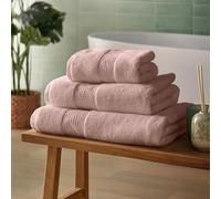 Silentnight Toalla de baño de algodón de Lujo, lujosamente Suave y súper Absorbente, Toalla de Pelo Profundo, 100% algodón BCI, Toalla de baño con Textura de gofre, 130 x 70 cm, Lavable a máquina,