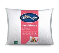 Silentnight Ultimate Pillow - Almohada de cama suave y de apoyo con funda acolchada Pinsonic suave al tacto, lavable a máquina e hipoalergénica para personas que duermen boca arriba y de lado, paquete