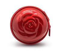 Sileu Case - Estuche para copas menstruales - Ideal para llevar tu tampón o copa menstrual de forma elegante y discreta en tu bolso o para viajes - Pequeño, 8 cm - Rojo Holográfico