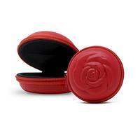 Sileu Case - Estuche para copas menstruales - Ideal para llevar tu tampón o copa menstrual de forma elegante y discreta en tu bolso o para viajes - Pequeño, 8 cm - Rojo