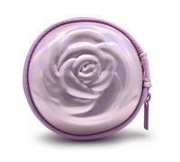 Sileu Case - Estuche para copas menstruales - Ideal para llevar tu tampón o copa menstrual de forma elegante y discreta en tu bolso o para viajes - Pequeño, 8 cm - Rosa Holográfico