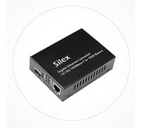 Silex | Conversor Ethernet RJ45 a Fibra Óptica 1Gb Gigabit | Media Converter 10/100/1000Base-T a SFP | Incluye 1Gb Multimodo LC SFP 1310nm | sin interferencias | Ref.: 7016000-7010