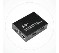 Silex - Conversor Ethernet RJ45 a Fibra Óptica | Media Converter SFP 10/100/1000Mb + SFP Monomodo Incluido | LC Duplex