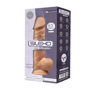 SILEXD Dildos clásicos Dildo SilexPan 10 Funciones de Vibración Model 4-8.5 Natural
