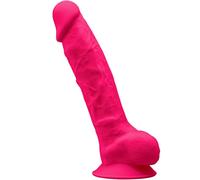 SILEXD Modelo 1 Silicona Premium Fucsia - Diseño Realista Para Placer Sensacional
