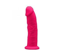 SILEXD - MODELO 2 PENE REALISTICO SILICONA PREMIUM SILEXPAN FUCSIA 15 CM