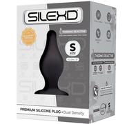 SILEXD Modelo 2 Plug Anal Silicona Premium - Material Termorreactivo Para Experiencias Sensoriales Únicas