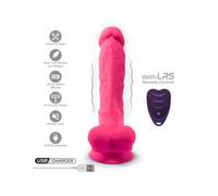 Silexd - pene realÃstico modelo 18 rosa vibraciÃ³n + control remoto lrs