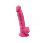 Silexd - pene realístico modelo 7 rosa brillo en la oscuridad
