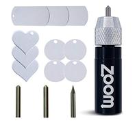 Silhouette Cameo 4 Cameo 5 Engraving, Embossing, & Etching Tool; 3 in 1 Silhouette Etching Starter Kit for use in Cameo 4 & 5 Silhouette Machine, Cameo 4 Pro, or Cameo 4 Plus by Zoom Precision