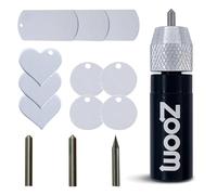 Silhouette Cameo 4 Cameo 5 Engraving, Embossing, & Etching Tool; 3 in 1 Silhouette Etching Starter Kit for use in Cameo 4 & 5 Silhouette Machine, Cameo 4 Pro, or Cameo 4 Plus by Zoom Precision