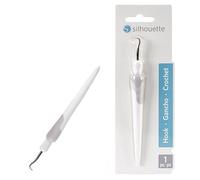 Silhouette Hook, White 4.25 X .75 X 8.25