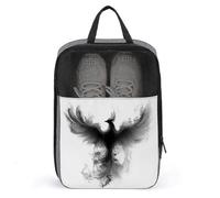 Silhouette of A Phoenix - Bolsa de zapatos para viajes, uso diario, bolsa de almacenamiento antipolvo para zapatos de golf