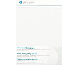 Silhouette Score & Emboss Paper - 17,8 cm x 12,7 cm - 1 set