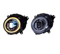 SILHUP Faro Delantero Para Mini F54 F55 F56 F57 2014-2021 Conjunto De Faros Delanteros LED Completos Mejorados Con Lente De Proyector Alta(Left rudder)